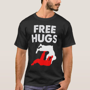 T-shirt Libre Hugues Brésiliens jiu jitsu Hommes Femmes Ji