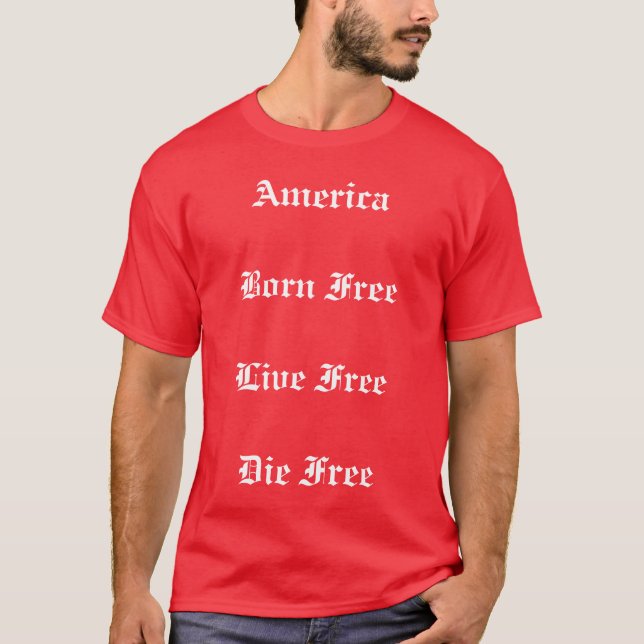 T-shirt Libre ! Libre ! Libre ! (Devant)
