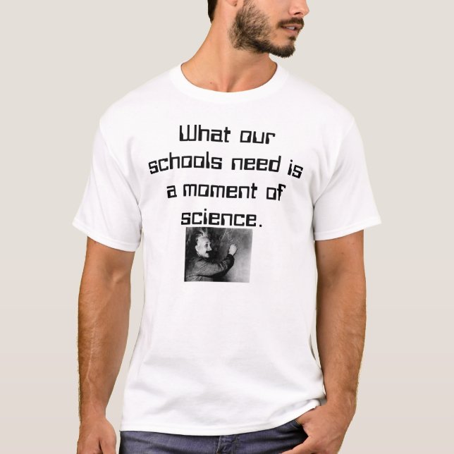 T-shirt libre penseur scientifique (Devant)