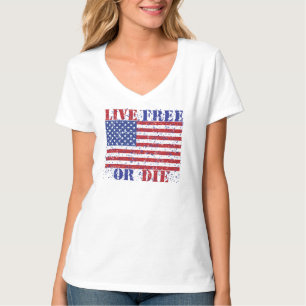 T-shirt Libres vivants ou meurent