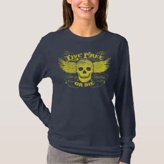 T-shirt Libres vivants ou meurent chemise