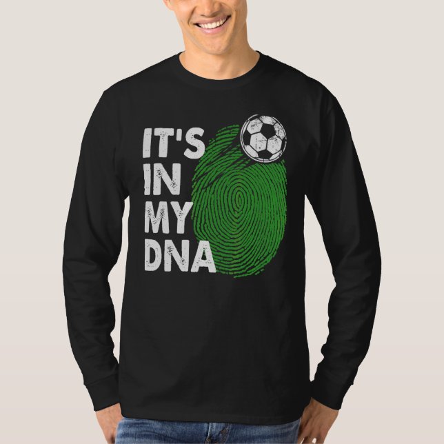 T-shirt Libye Dans Mon Drapeau Dna Libyan Équipe Libye (Devant)