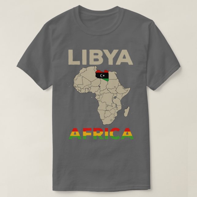 T-shirt LibyeAfrique (Design devant)