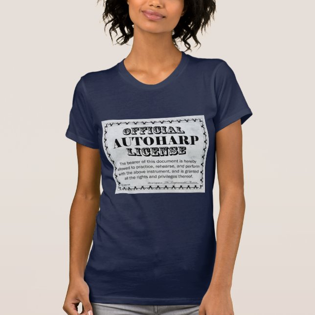 T-shirt Licence Autoharp (Devant)
