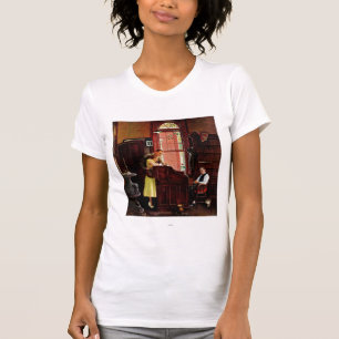T-shirt Licence de mariage par Norman Rockwell