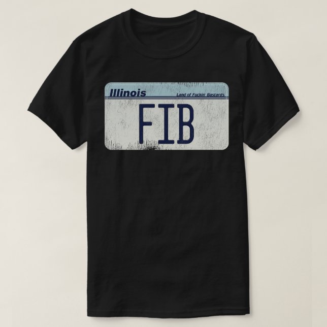 T-shirt Licence FIB Illinois (Design devant)