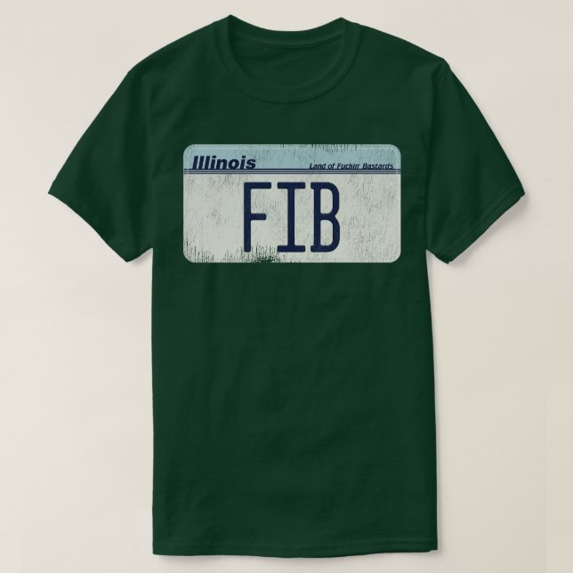 T-shirt Licence FIB Illinois (Design devant)