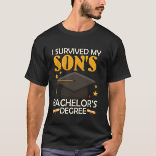T-shirt Licence I J'AI SURVÉCU LE BACCALAURÉAT DE MON FILS