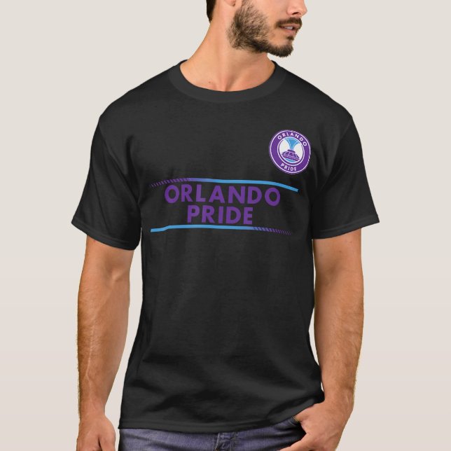 T-shirt Licence Officielle Orlando Pride Soccer Nwsl Appa (Devant)
