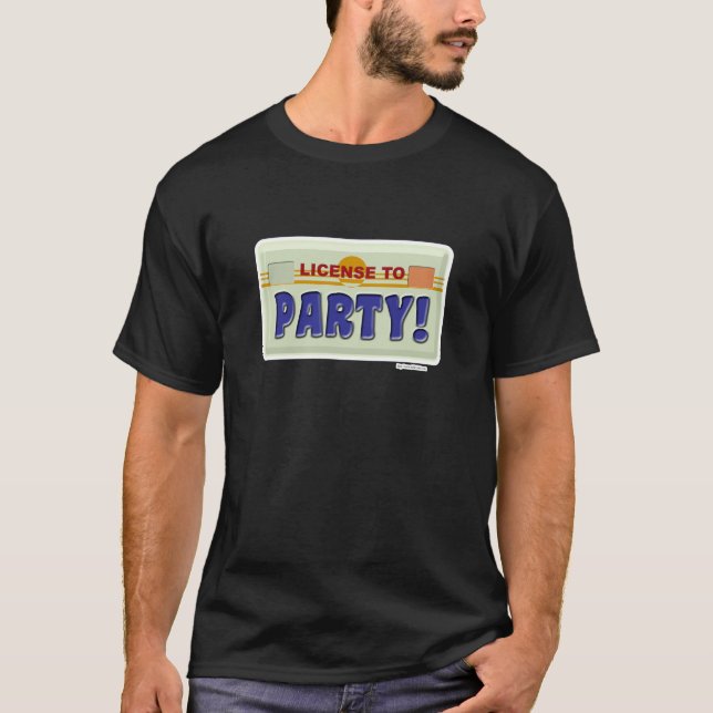 T-shirt Licence Pour Fun Fiesta Thème (Devant)