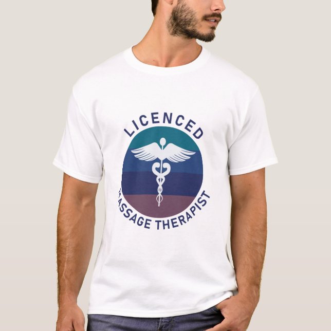 T-shirt Licenced Massage Therapist (Devant)