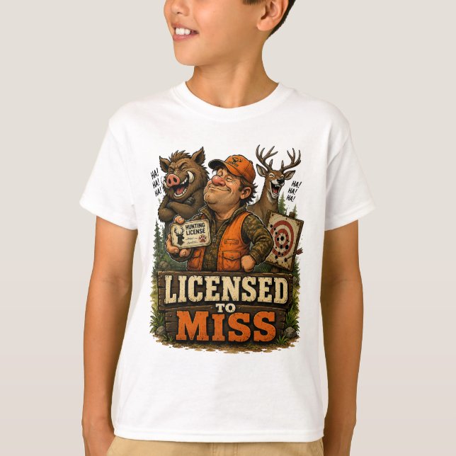 T-shirt Licensed To Miss (Devant)