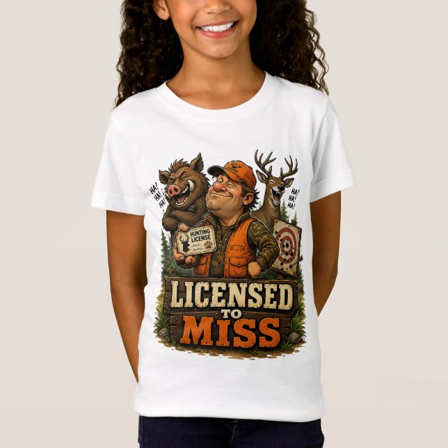 T-Shirt Licensed To Miss (Devant)