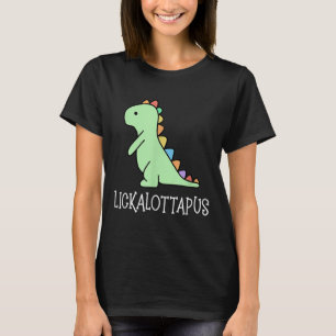T-shirt Lickalottapus Funny Lesbian Lgbtq Pride, Funny Hum