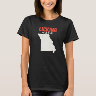 T-shirt Licking Missouri USA State America Travel Missouri