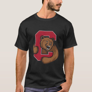 T-shirt L'Icône Neutre De L'Ours De Cornell Big Red