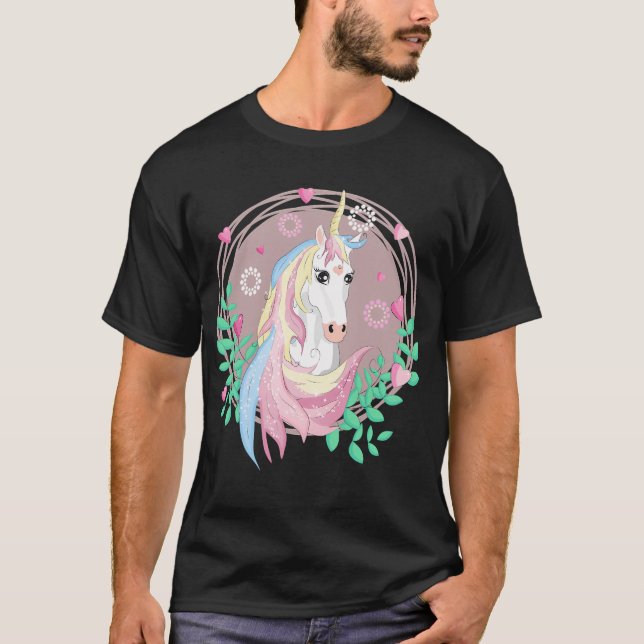 T-shirt licorne (Devant)
