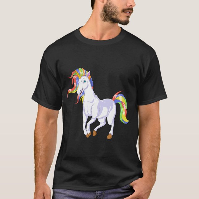 T-shirt licorne (Devant)