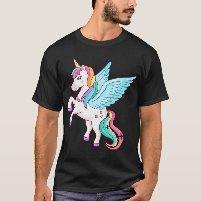 T-shirt licorne (Devant)