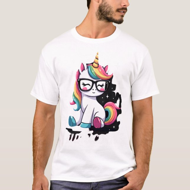 T-shirt licorne (Devant)