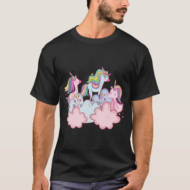 T-shirt licorne (Devant)