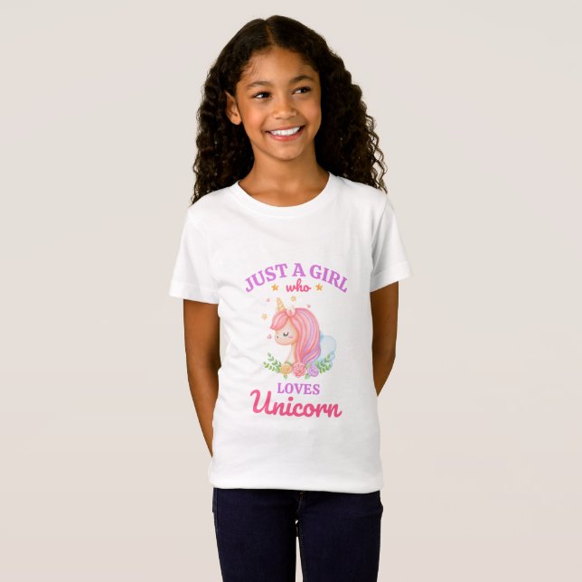 T-Shirt Licorne (Devant entier)
