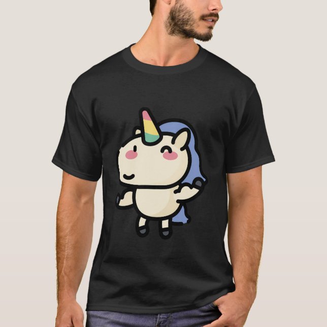 T-shirt Licorne     (1) (Devant)