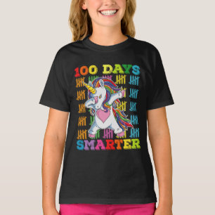 T-shirt Licorne 100 Jours Plus Intelligente 100ème Jour D'