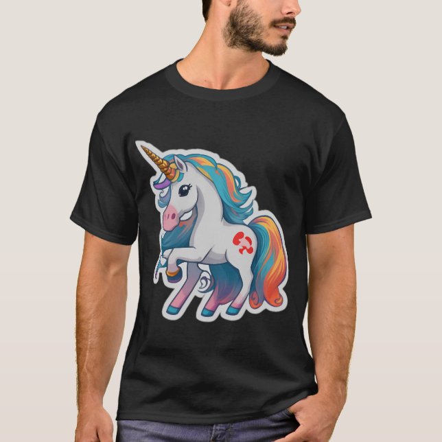 T-shirt Licorne     (2) (Devant)