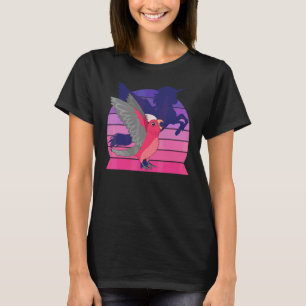 T-shirt Licorne ailée I Galah à poitrine de rose hurlant C
