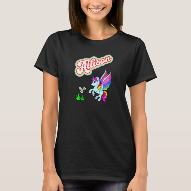 T-shirt Licorne Allison (Devant)