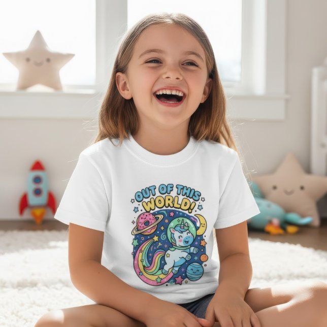T-shirt Licorne astronaute hors de ce monde (Créateur téléchargé)