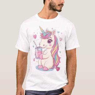 T-shirt Licorne au Lait de Fraise (2)