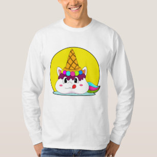 T-shirt Licorne avec cône de glace