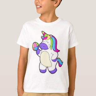 T-shirt Licorne avec Volleyball