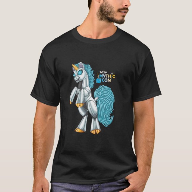 T-shirt licorne bébé MC on achète (Devant)
