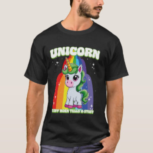 T-shirt Licorne Chaque Corne Raconte Une Histoire Licorne