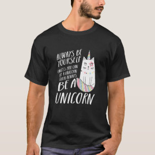 T-shirt Licorne Chat Caticorn Kittycorn Filles Femmes Arc-
