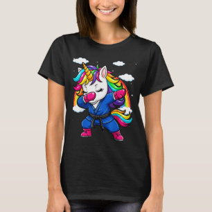 T-shirt Licorne Dabbing Jiu Jitsu Brésilien Maman BJJ Femm