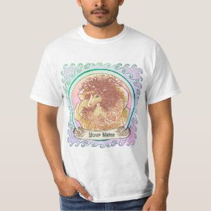 T-shirt Licorne Dame Jaune