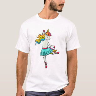 T-shirt Licorne de ballerine danseuse de ballet robe tutu