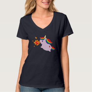 T-shirt Licorne de Feu-Respiration