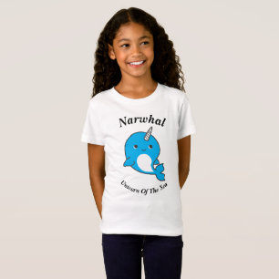 T-Shirt Licorne de Narwhal de la mer
