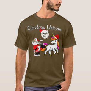 T-shirt licorne de noël 6