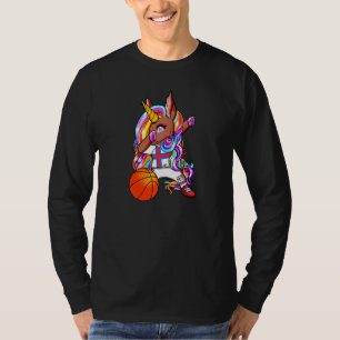 T-shirt Licorne de peau brune se douchant Îles Féroé Baske