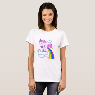T-shirt Licorne de Pooping