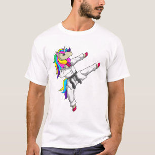 T-shirt Licorne de Taekwondo élève en art martial Tae Kwon