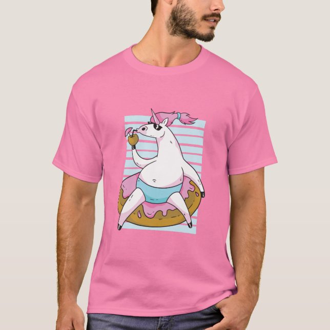 T-shirt Licorne d'été (Devant)