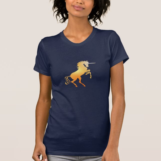 T-shirt Licorne d'or (Devant)