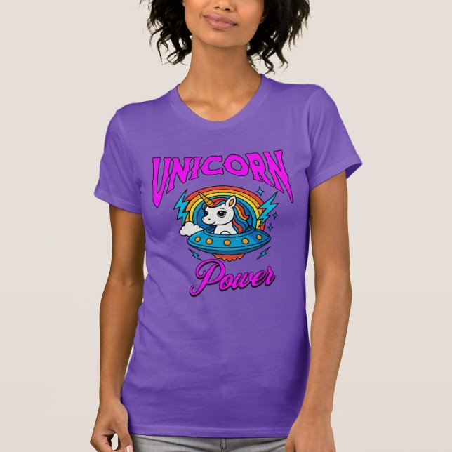 T-Shirt Licorne Drôle (Devant)